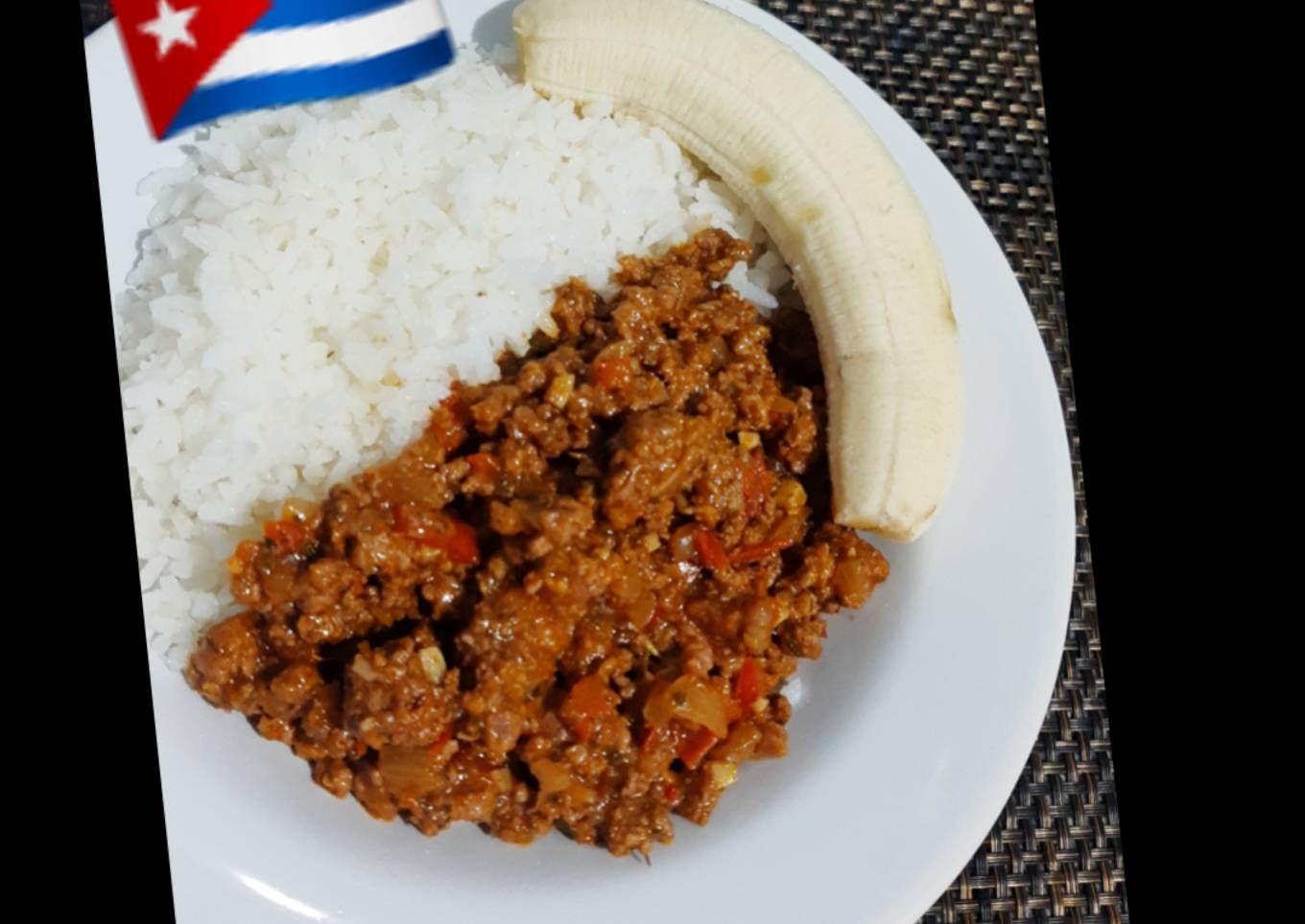 Arroz con Picadillo