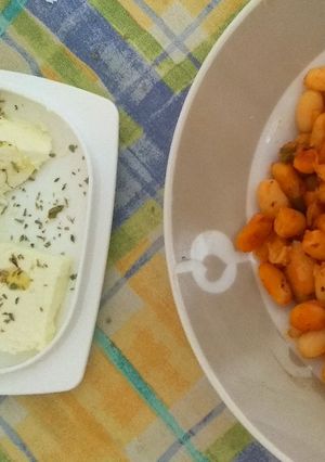 Φωτογραφία της συνταγής Φασολάδα φούρνου με Φέτα λαδορίγανη