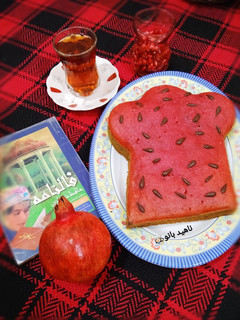 عکسی از دستور کیک هندوانه با طعم موز
