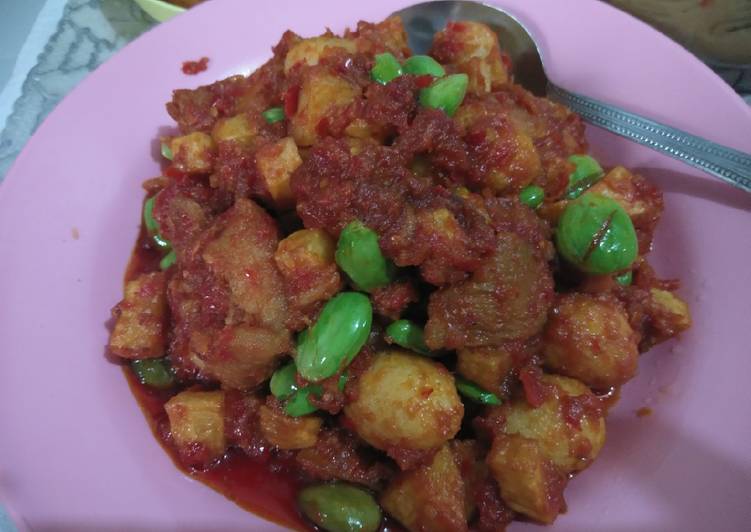 Resep Sambel pete telur puyuh, Bikin Ngiler