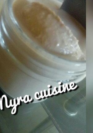 A picture of Condensed milk iced coffee.