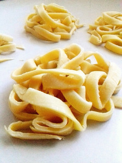 A picture of Homemade Pasta Without Machine.