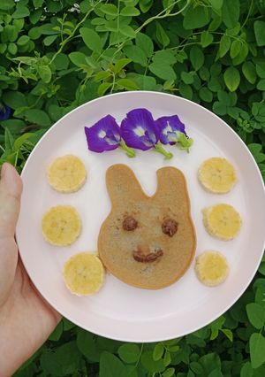 Foto resep Pancake Karakter Sat Set