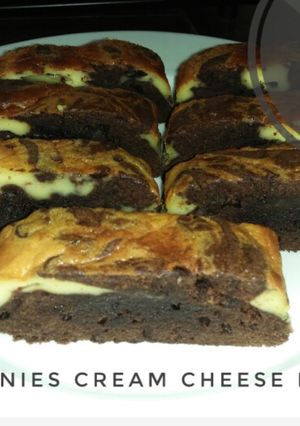 Foto resep Brownies cream cheese marble