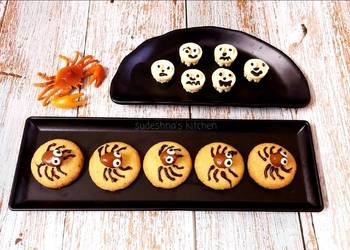 Unique Cuisine Shortbread Spider Cookies Restaurant Style
