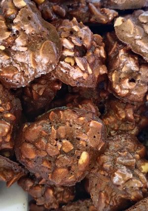 Foto resep Kue Kering Kacang Coklat