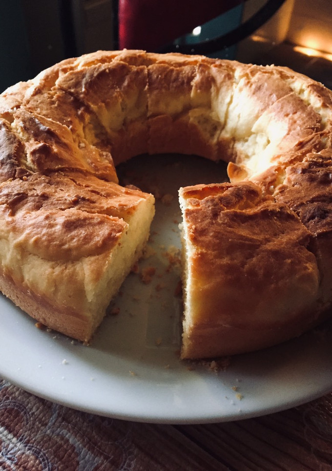 Una foto de Budín de limón