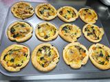 Mini tartitas de verdura y carne