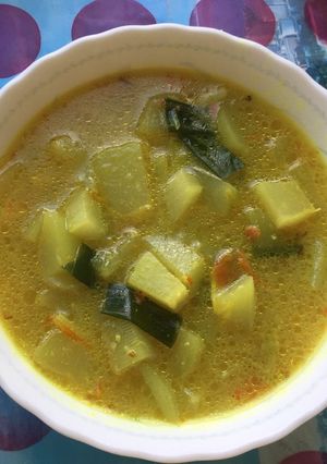 Foto resep Labu siam santan kuning