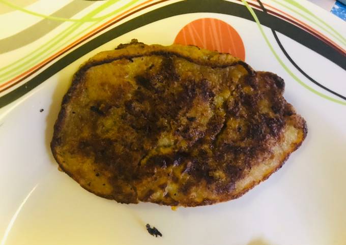 Recipe of Speedy Banana oat pan cake