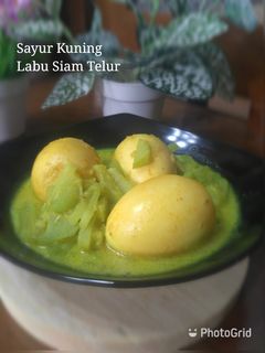 Foto resep Sayur Kuning Telur Labu Siam