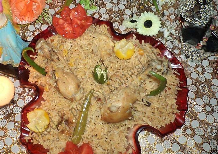 Step-by-Step Guide to Prepare Quick Chicken Achari Biriyani #CookpadApp