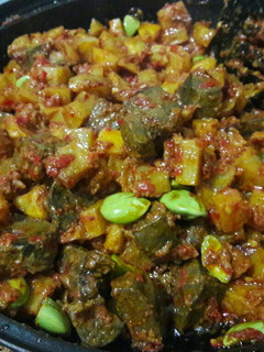 Foto resep Sambel goreng kentang hati pete khas lebaran