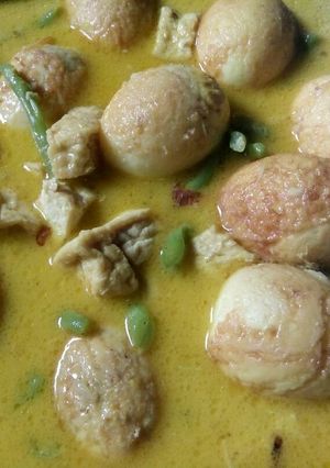 Foto resep Gulai telur