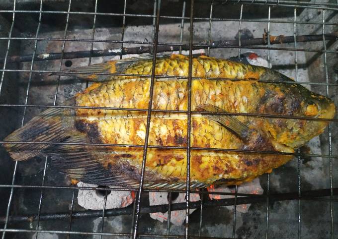 Gurame Bakar Bumbu Kare