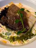 Lombo de bacalhau confitado