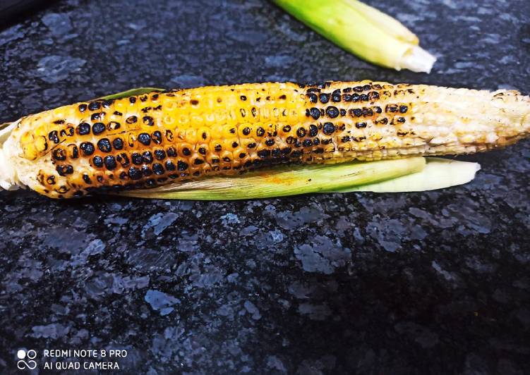 Simple Way to Prepare Quick Roasted Corn