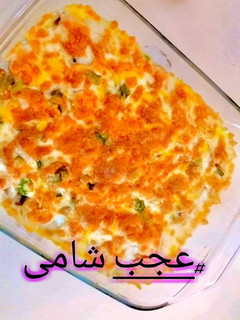 عکسی از دستور سیب زمینی تنوری با قارچ