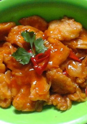 Foto resep Ayam Koloke Asam Manis