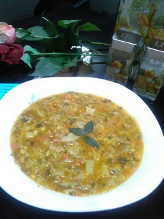 عکسی از دستور سوپ خوشمزه