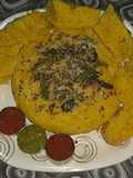 Bread dhokla