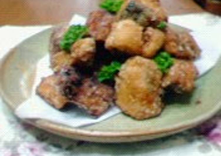 Salmon Zangi (Deep Fried Salmon)