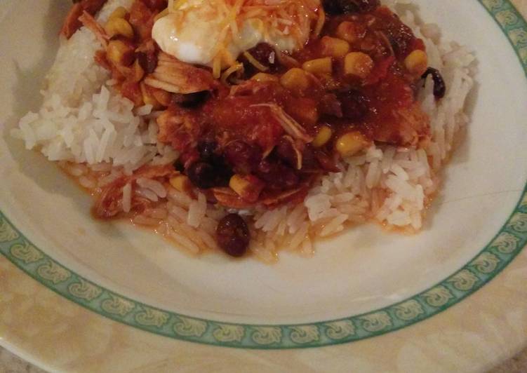 Recipe of Speedy Easy slow cooker chicken chili