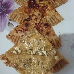 A picture of Jaggery paratha.