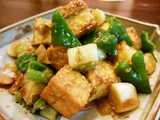 atsuage pepper stir fry