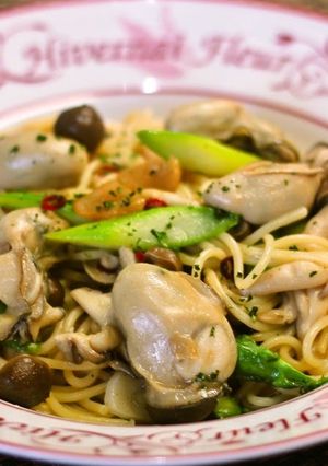 A picture of Oyster Spaghetti.