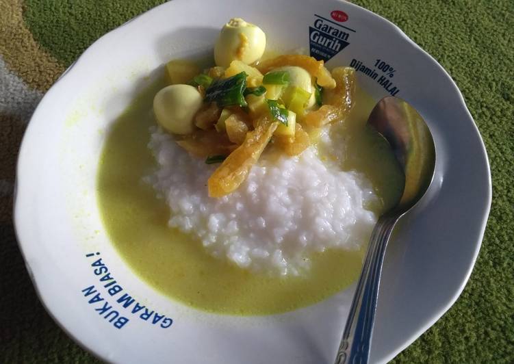 Bubur/jenang khas solo sayur krecek