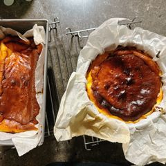 A picture of Basque Cheese Cake.