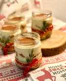 Mousse de tiramisú en vaso