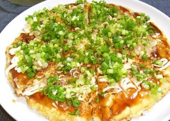 Easiest Way to Make Yummy Fluffy Tofu Okonomiyaki