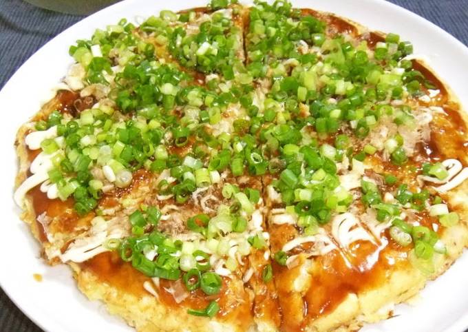 Fluffy Tofu Okonomiyaki