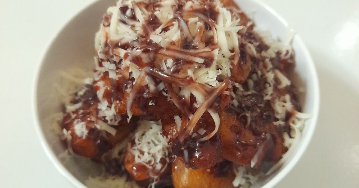 Pisang Goreng Coklat Keju Simpel ala Anak Kost
