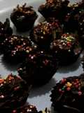 Kue coklat amping jagung