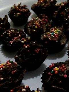 Foto resep Kue coklat amping jagung