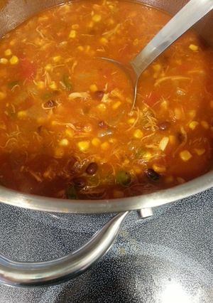 A picture of Fiesta Chicken Soup.