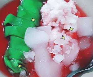 Cara Memasak Cepat Es pisang ijo Paling Enak