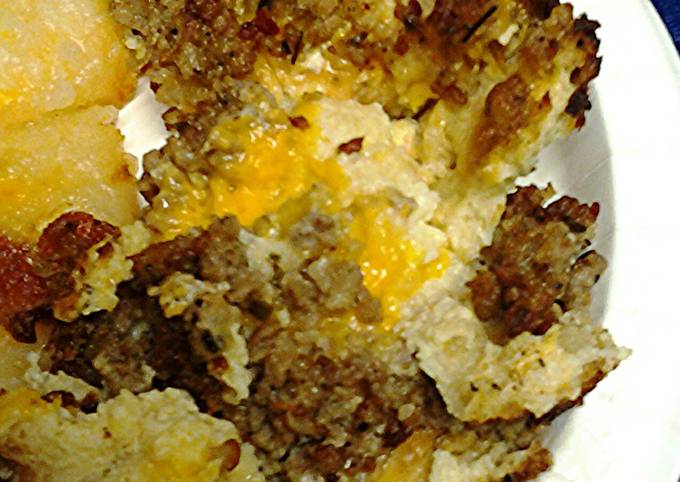 Steps to Make Thomas Keller Sausage casserole