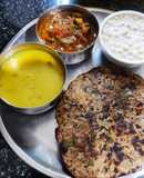Methi jowar ki roti