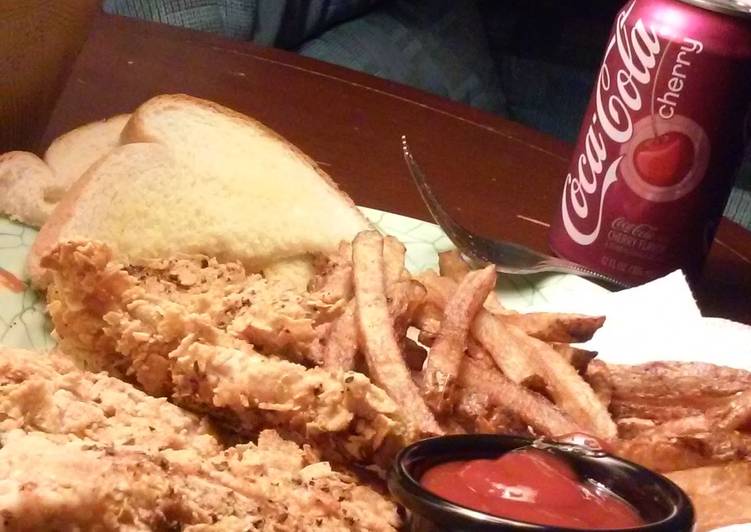 How to Make Award-winning Baked crunchy chicken strips