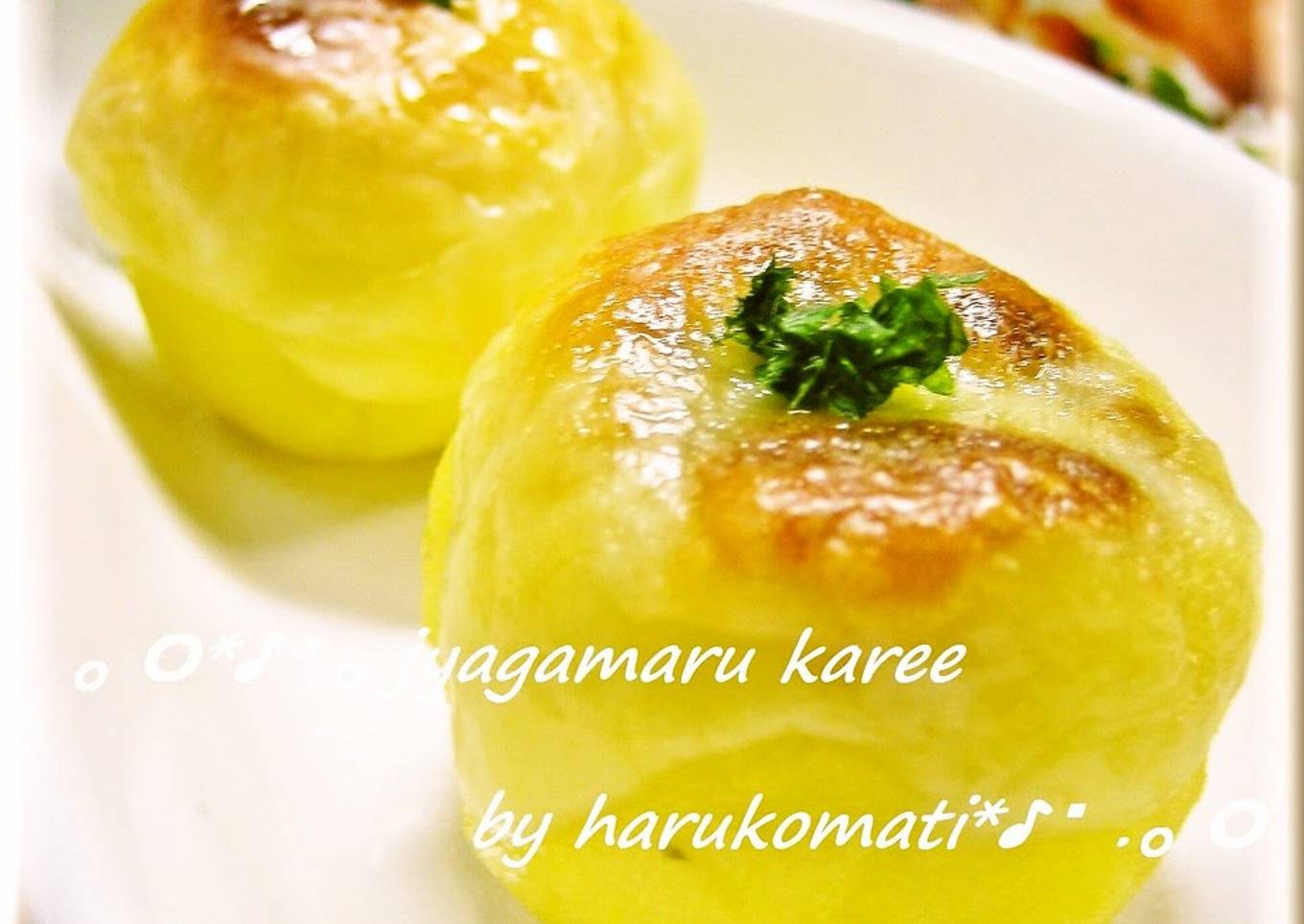 Curry Bentos filled with potato balls