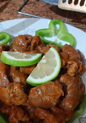 صورة لوصفة كبدة بصلصة الطماطم