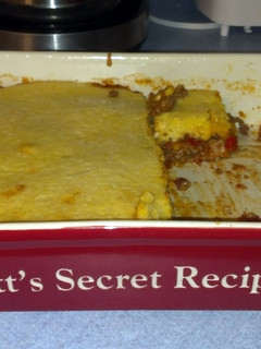 A picture of Tex-mex Shepards Pie.