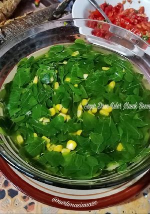 Foto resep 25. Sayur Daun Kelor Masak Bening