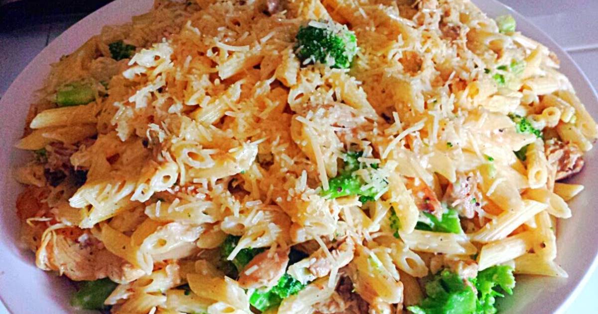 Ray's' Asiago Penne Chicken Pasta Recipe by summerplace Cookpad