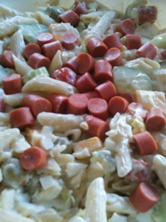 A picture of Macoroni Salad.