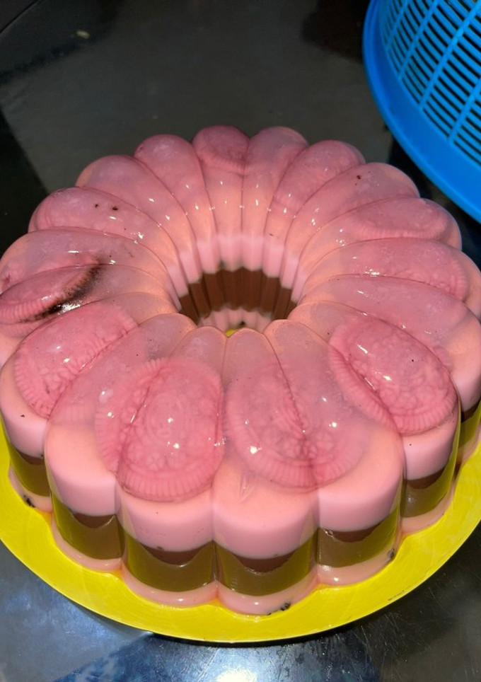 Foto resep Puding oreo blackpink